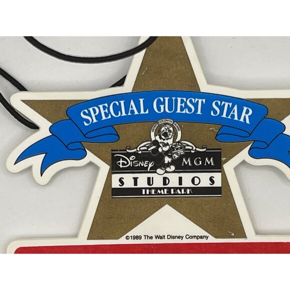 Rare Disney MGM Studios 1989 Special Guest STAR Linda Alcorn Imagineering Badge - Picture 4 of 4